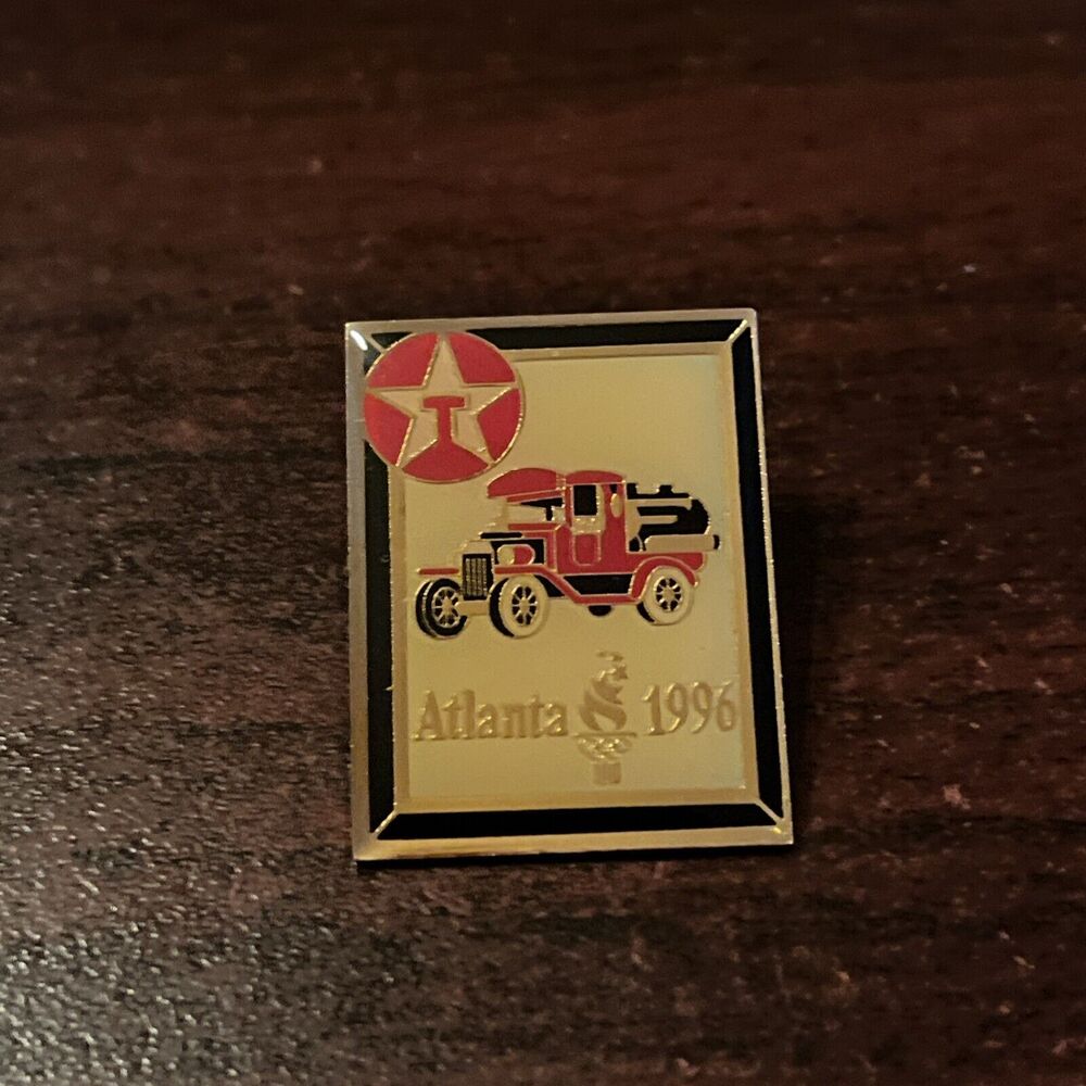 Vintage 1996 Atlanta Olympics Texaco Truck April Design Lapelโ Pin